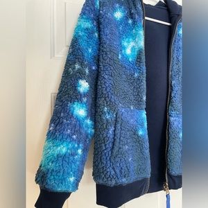 Lands' End Kids Sherpa Lined Zip Hoodie